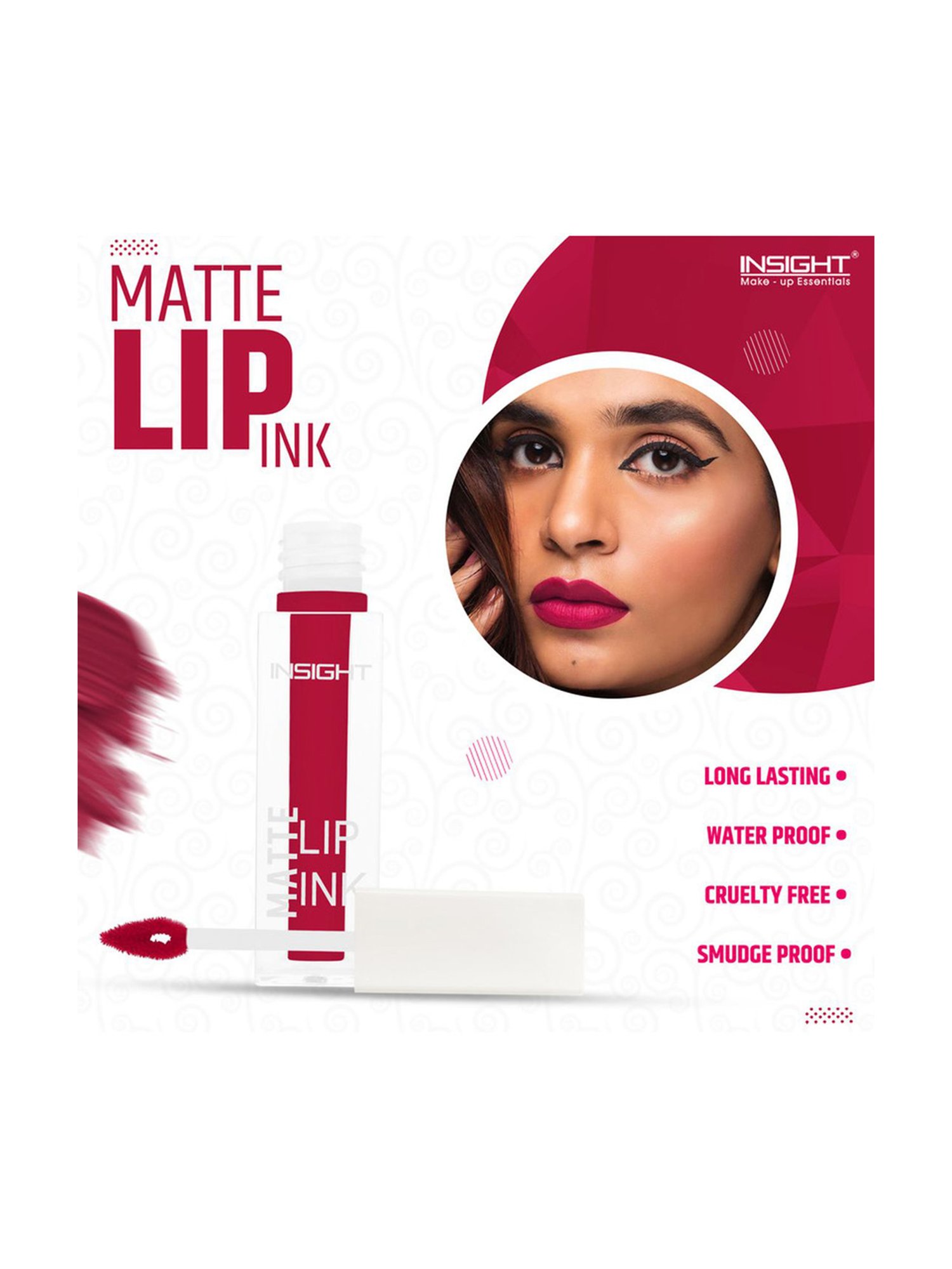 Insight Cosmetics Matte Lip Ink 09-Brave - 4 gm