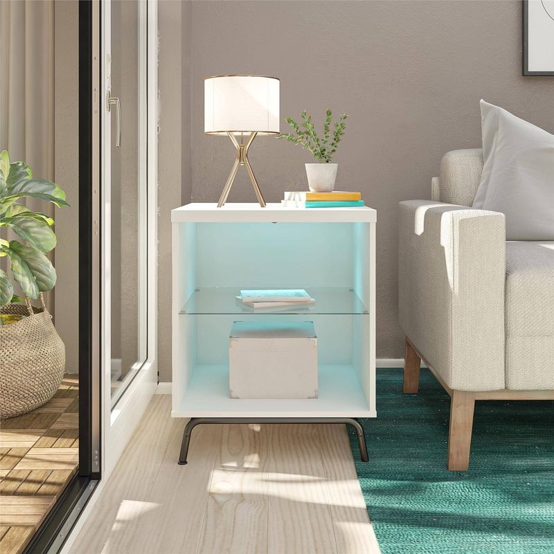 Hannaford End Table White - Room & Joy