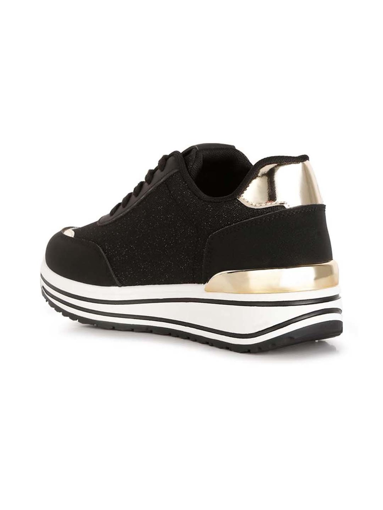 London Rag Women's Black Casual Sneakers
