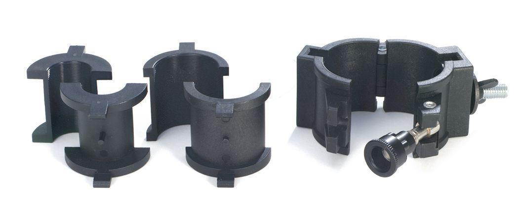 (4) Chauvet CLP10 CLP-10 360&deg;  Wrap Around "O" Clamps For Light Mounting