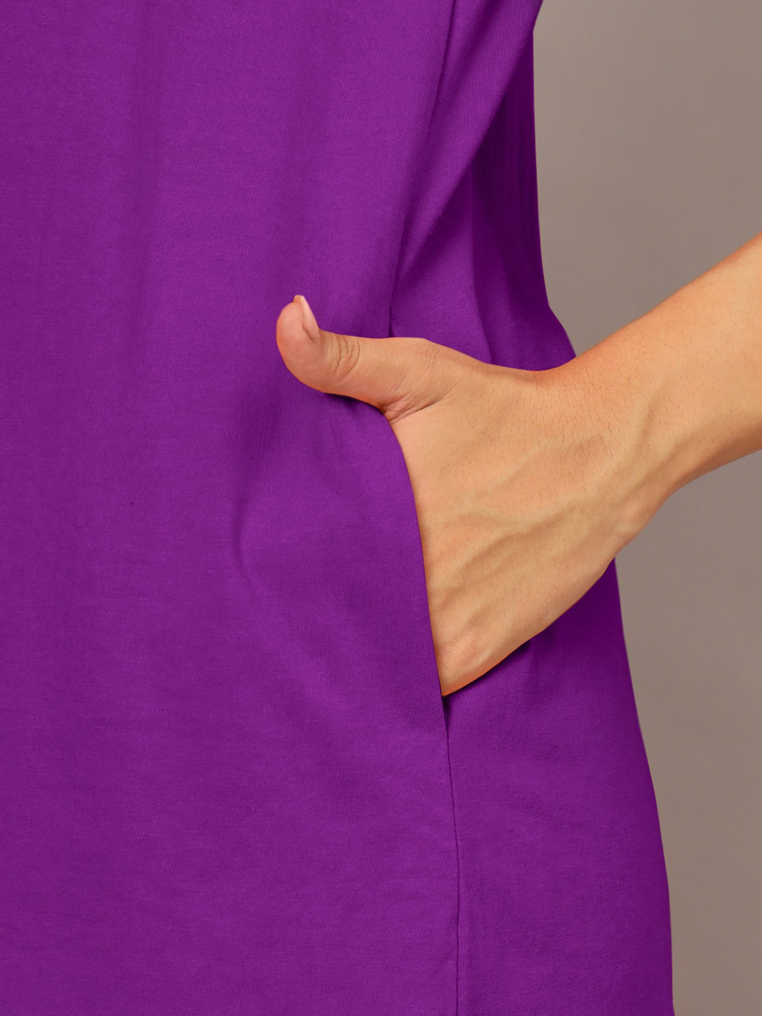 BRINNS Purple Midi Dress