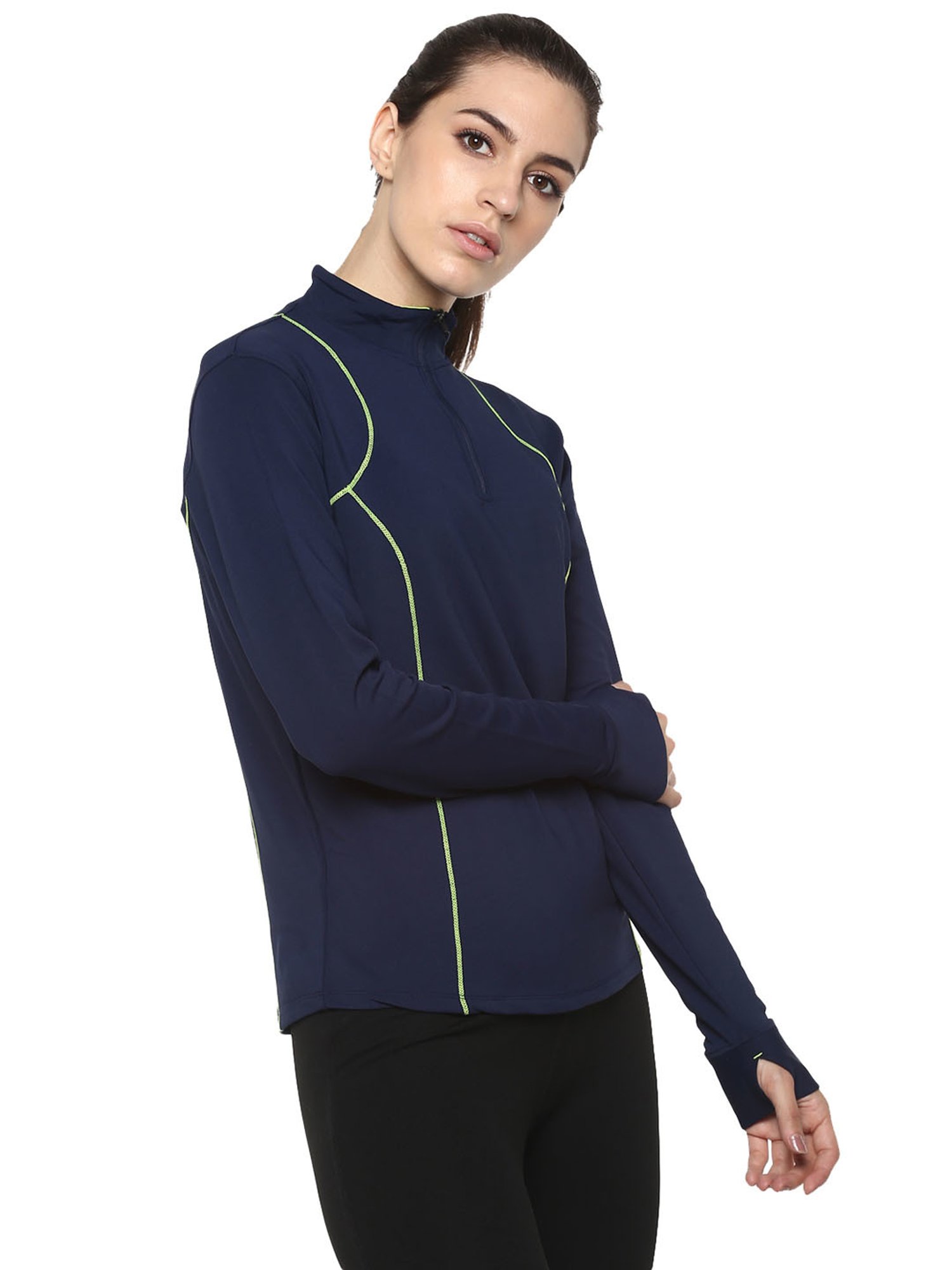 SILVERTRAQ Navy Relaxed Fit T-Shirt