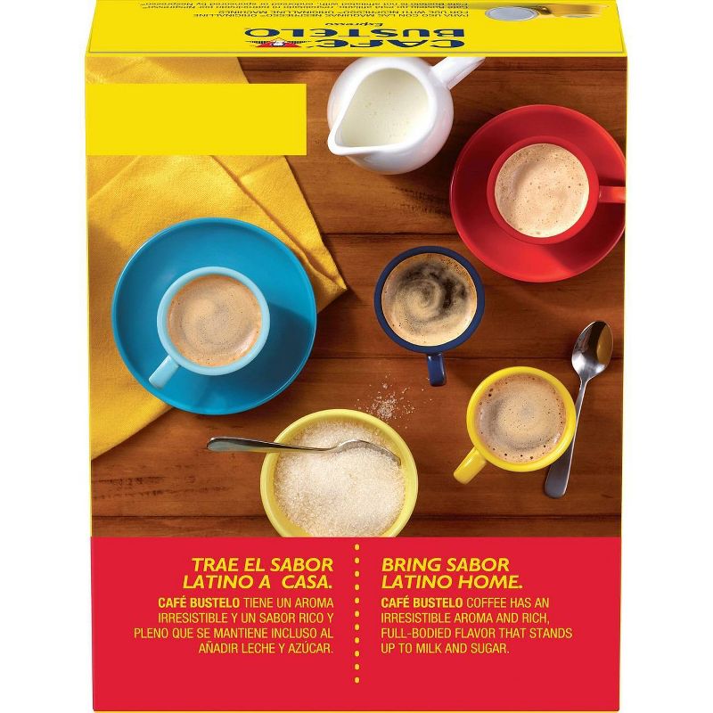 Cafe Bustelo Espresso Roast Coffee Pods - 10ct