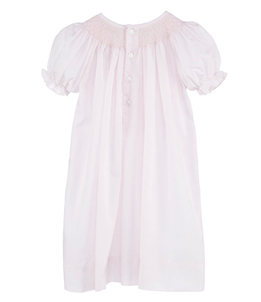 Petit Ami Baby Girls Newborn-9 Months Smocked Gown & Bonnet Set