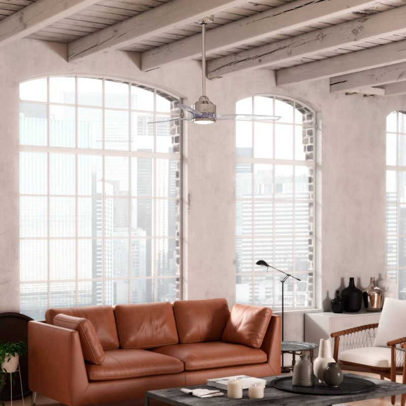 52" Park View Ceiling Fan with Remote Nickel (Includes LED Light Bulb) - Hunter Fan