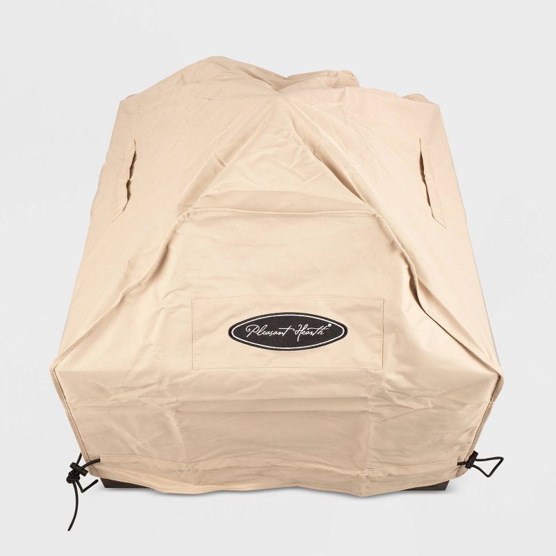 Ravenna Fire Column Cover Taupe - Classic Accessories