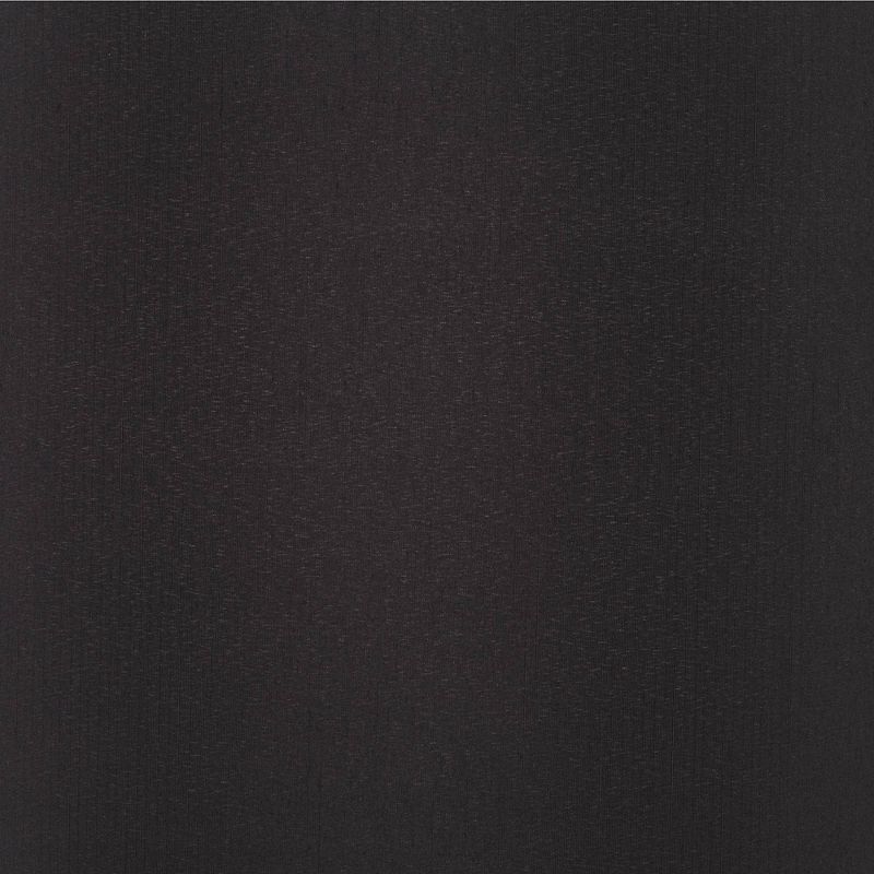 Springcrest Black Faux Silk Large Drum Lamp Shade 17" Top x 17" Bottom x 11" Slant x 11" High (Spider) Replacement with Harp and Finial