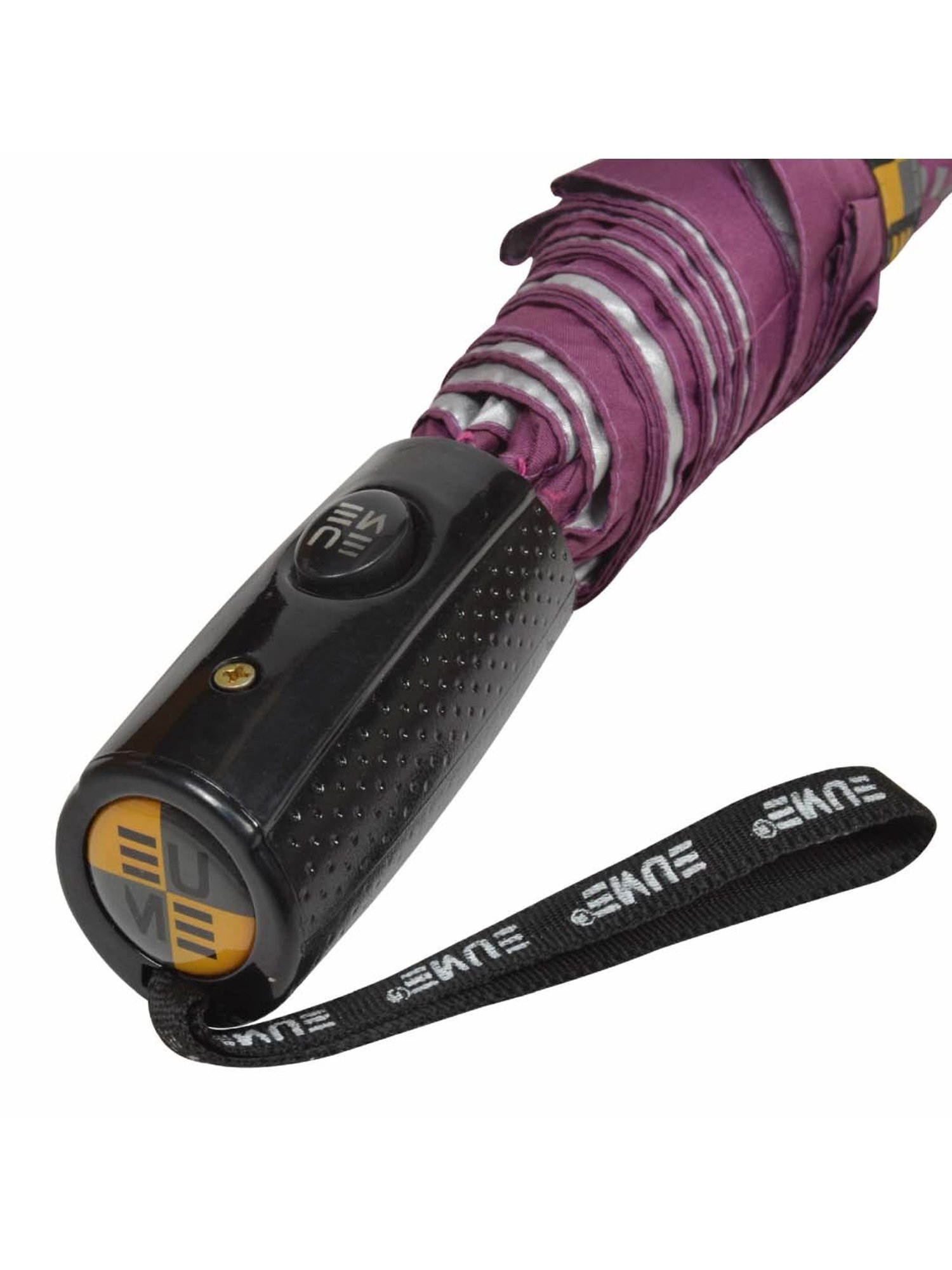 Eume Armor Purple Solid 2 Fold Umbrella - 24.5 inch