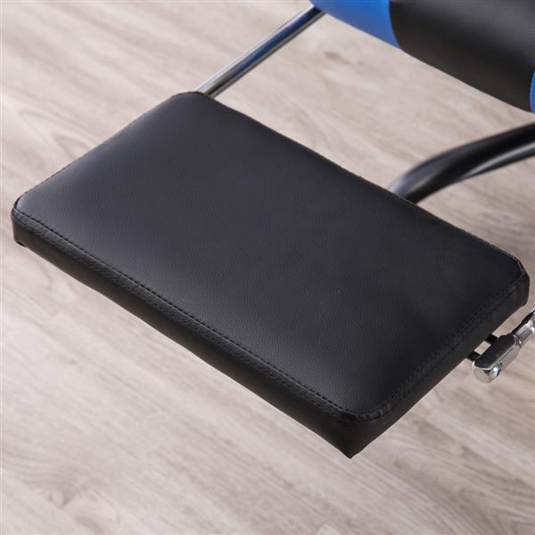 High Back Swivel Chair Racing Gaming Chair Office Chair with Footrest Tier Office Desk Chair Home Single Sofa Chair with Headrest(Red)