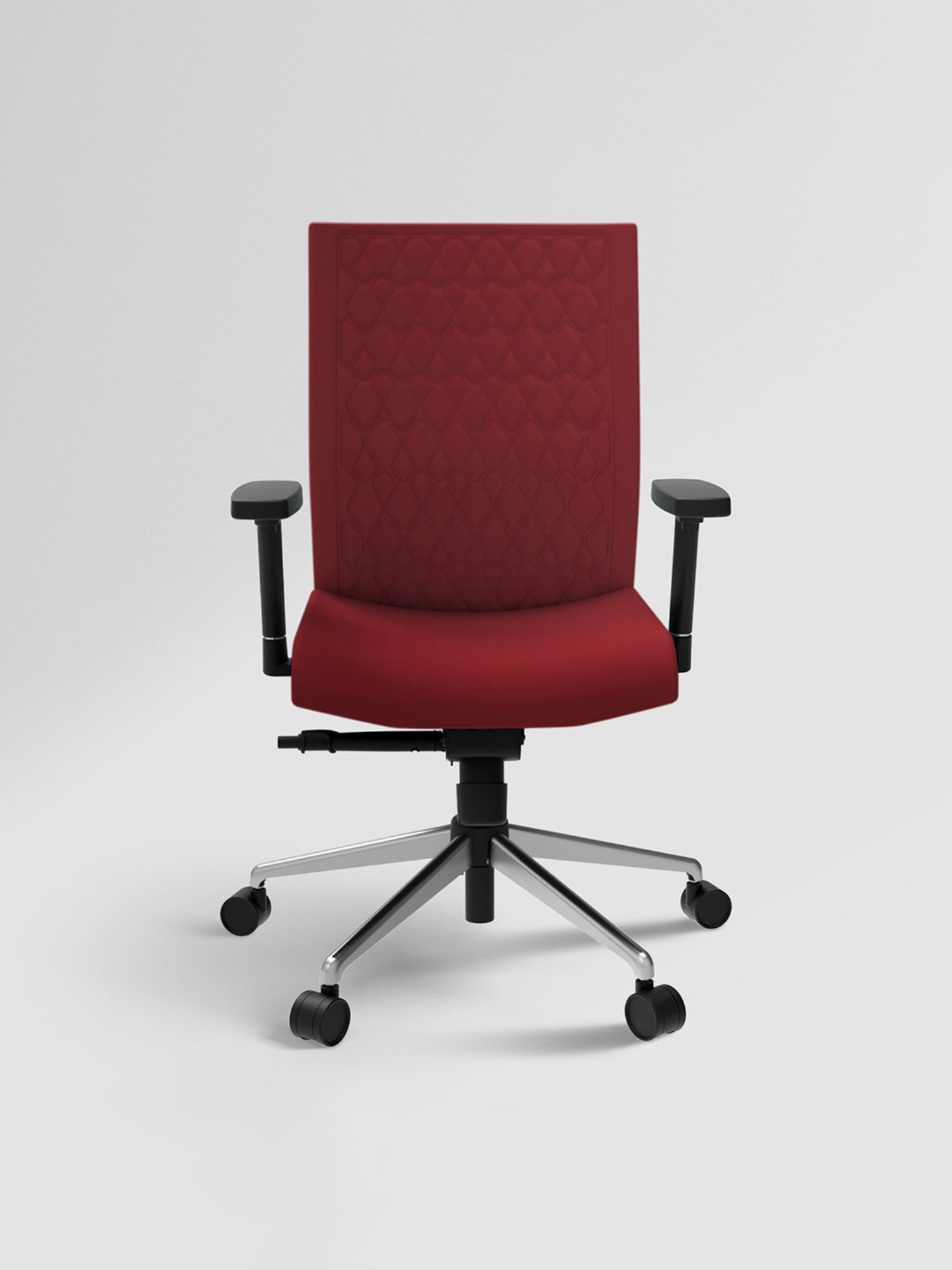 Godrej Interio Prime Milan Red Nylon High Back Chair