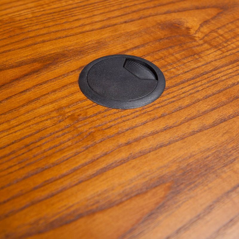 Mission Corner Desk Oak - Aiden Lane