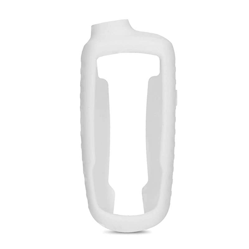 Case Compatible with Garmin GPSMAP 64 64s 64st GPS Handset Navigation System Soft Silicone Skin Protective Cover White