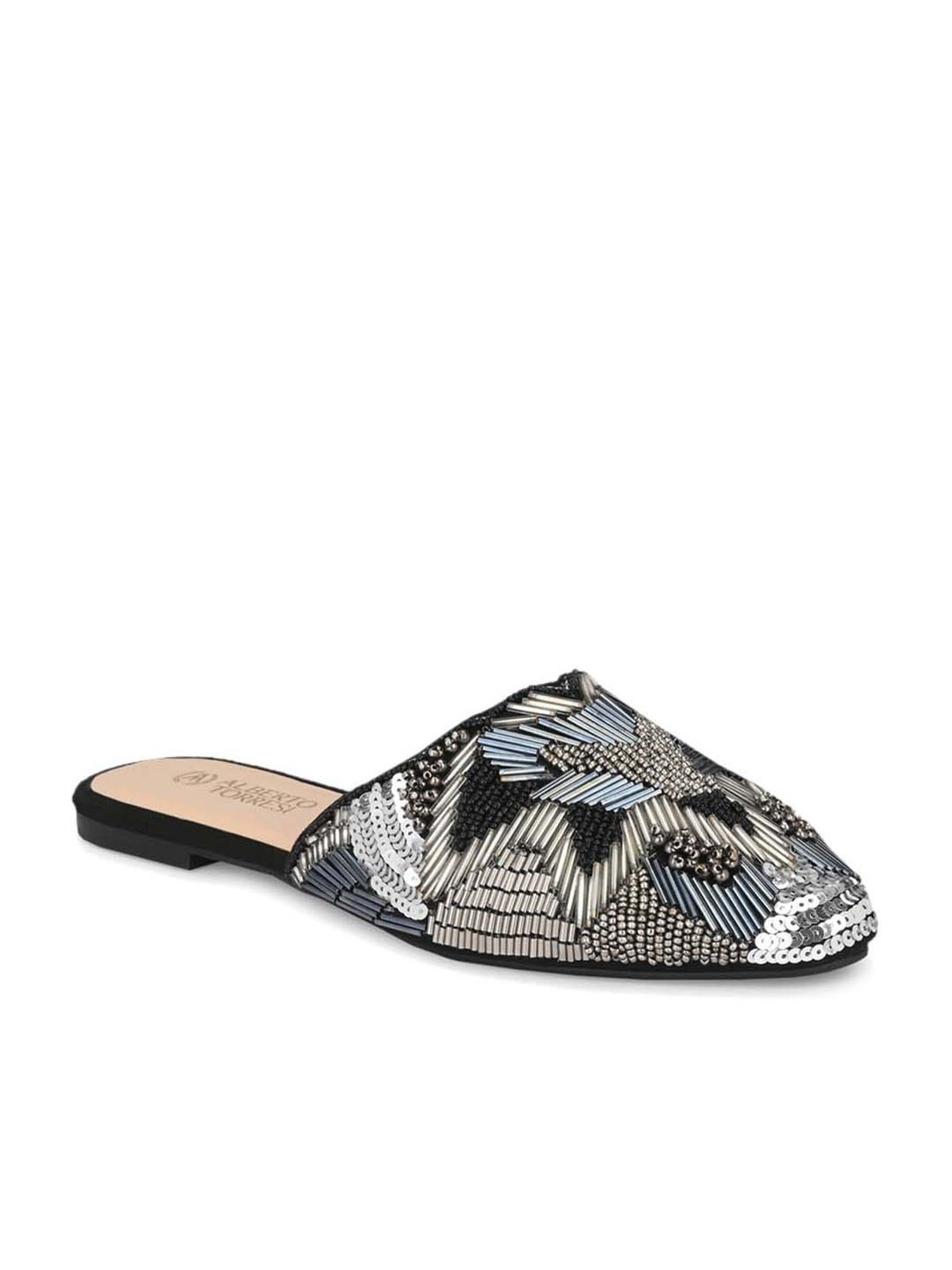 Alberto Torresi Women's Multicolor Mule Shoes