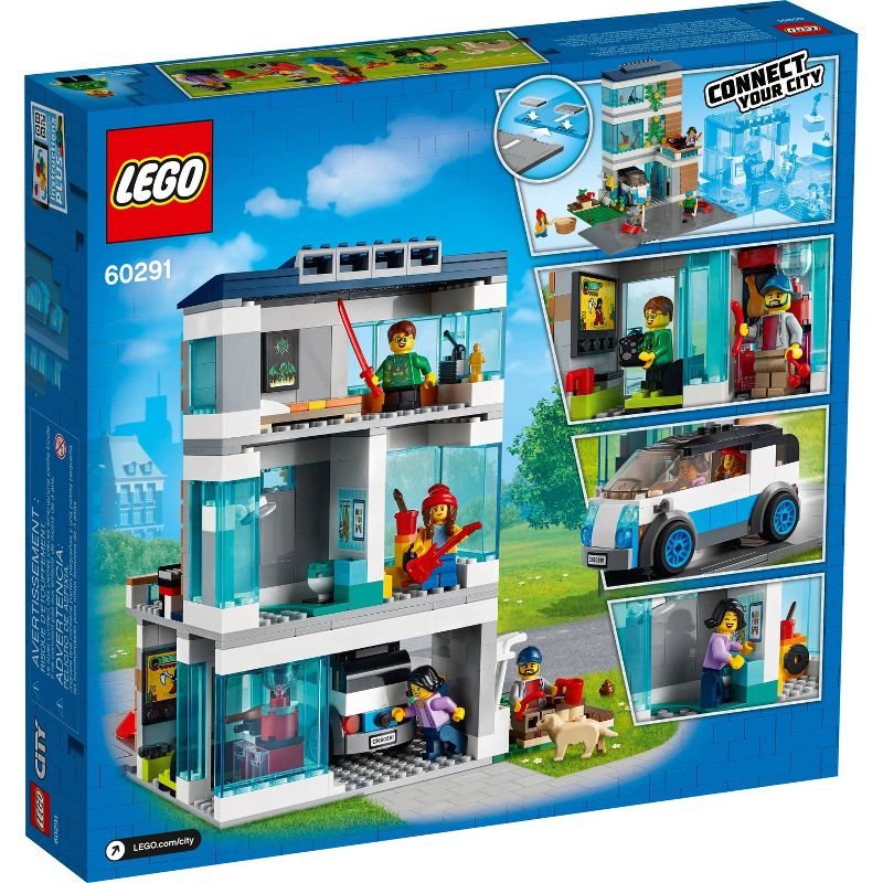 LEGO City Family House Building Kit 60291
