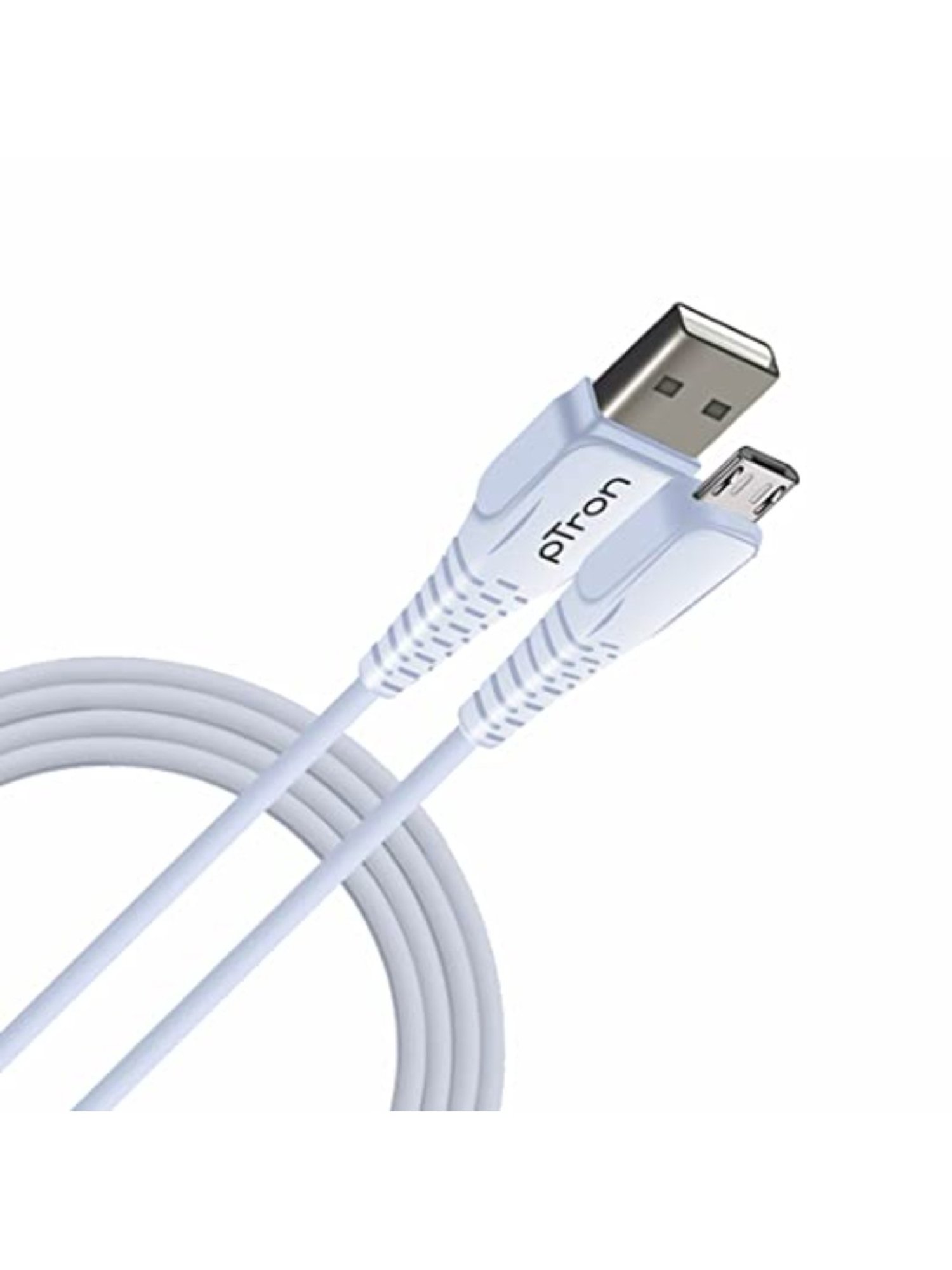 PTron Solero M241 2.4A Micro USB Data & Charging Cable for Micro USB Devices (White)