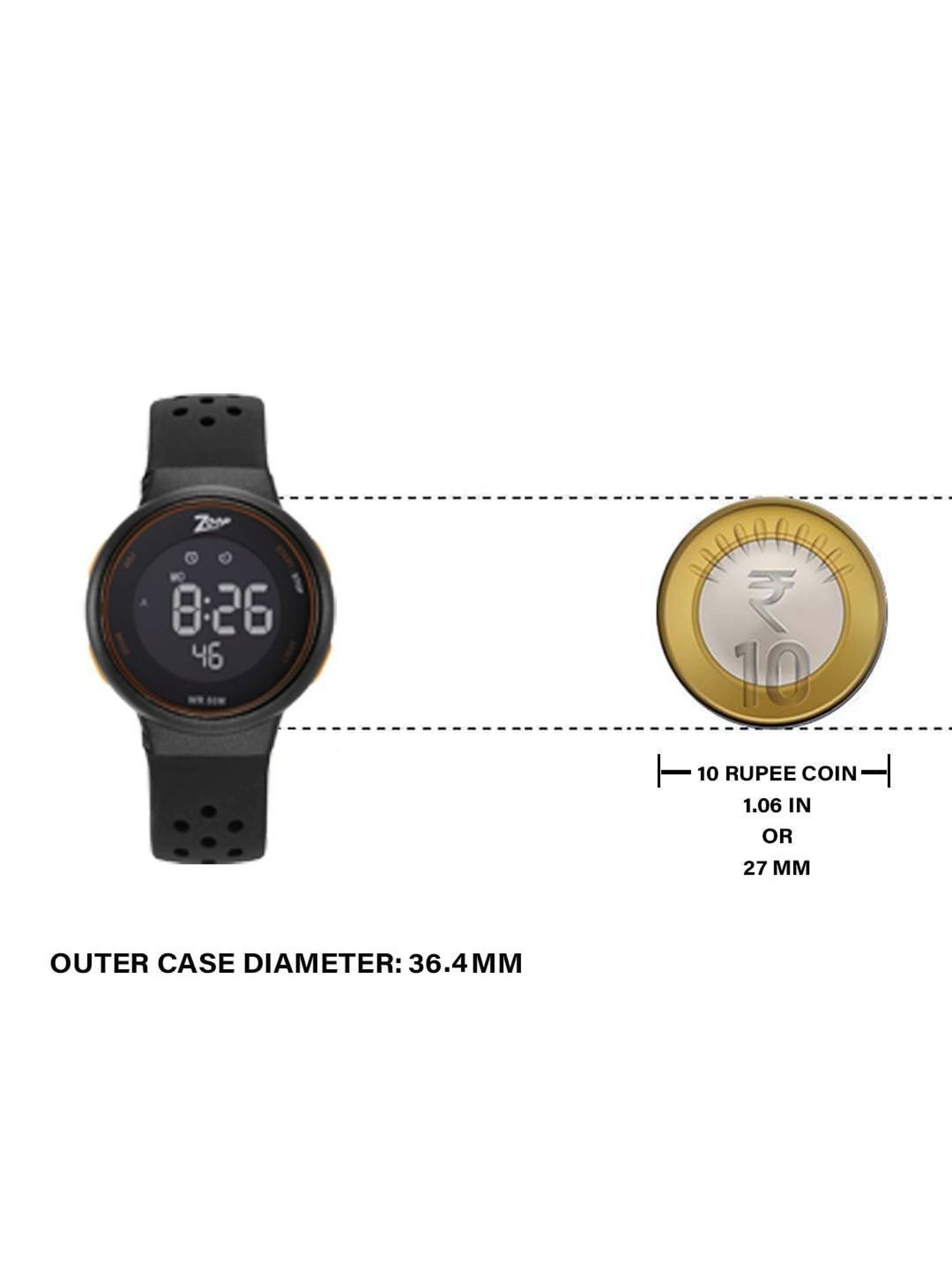 Titan NR16021PP01 Zoop Digital Digital Watch for Men