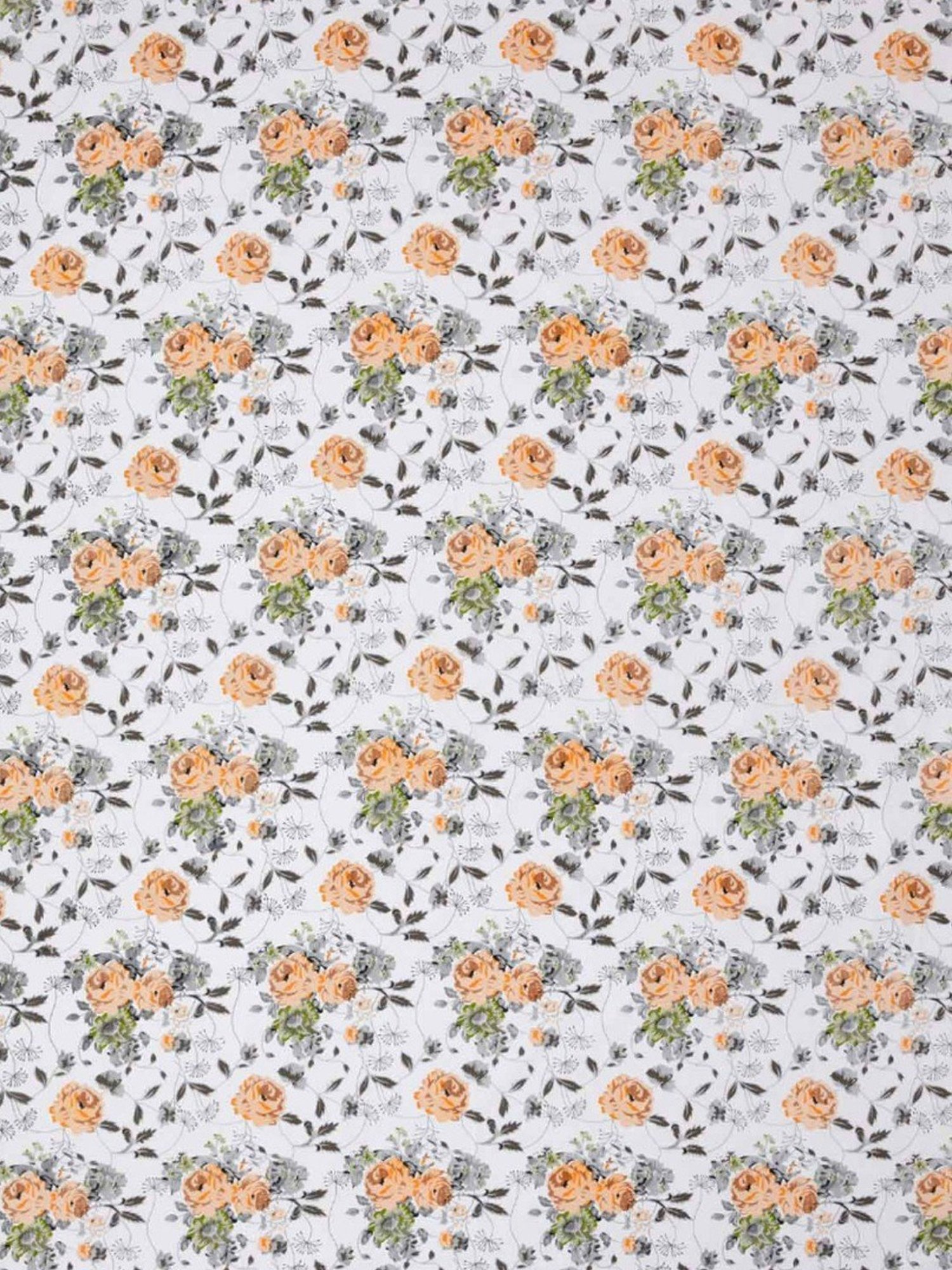 Haus & Kinder Graphic Pastel Motifs Printed Green 144 TC Cotton Bed Sheet with 2 Pillow Covers