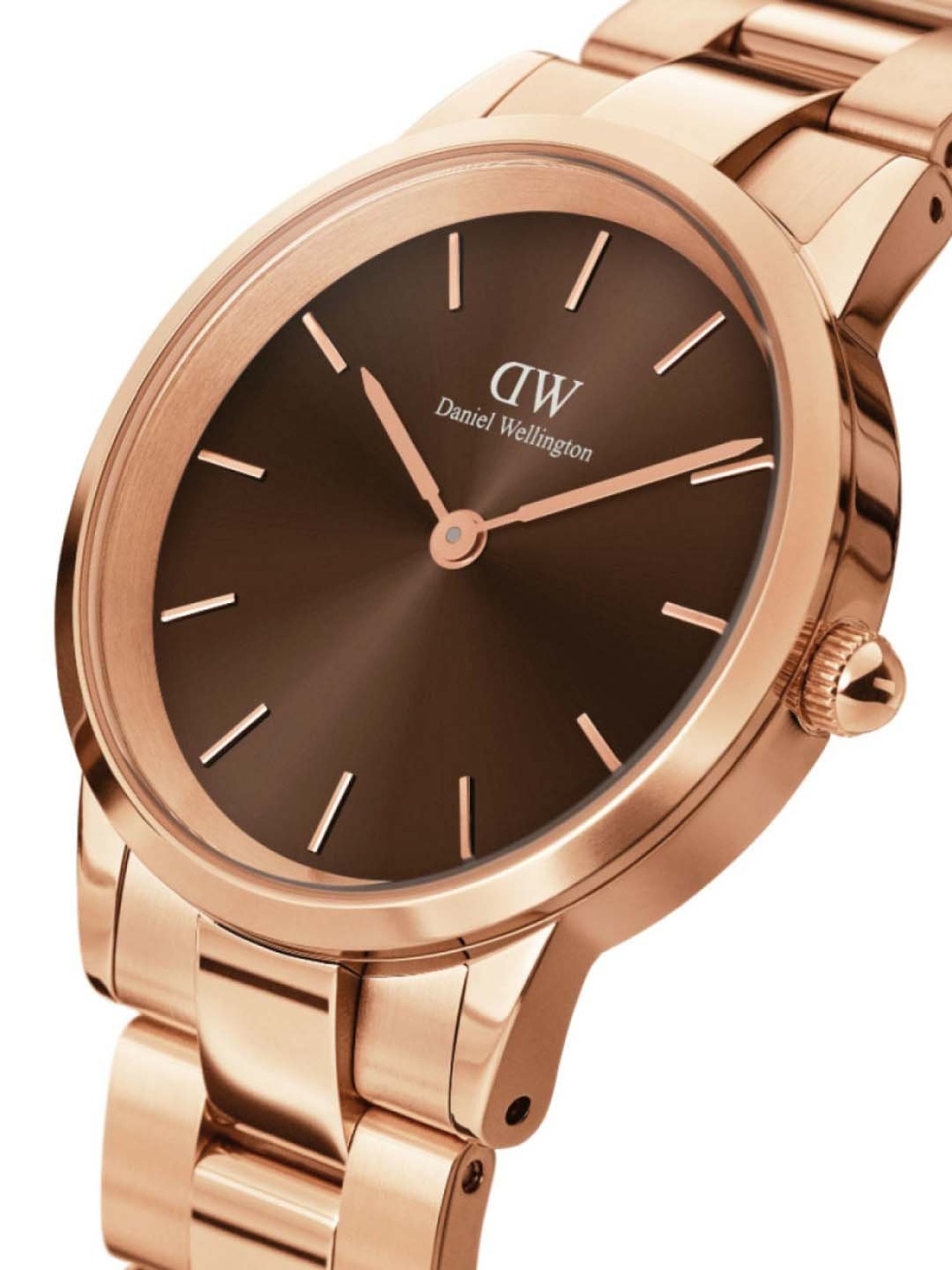 Daniel Wellington DW00100460 Iconic Link Amber Analog Watch for Men