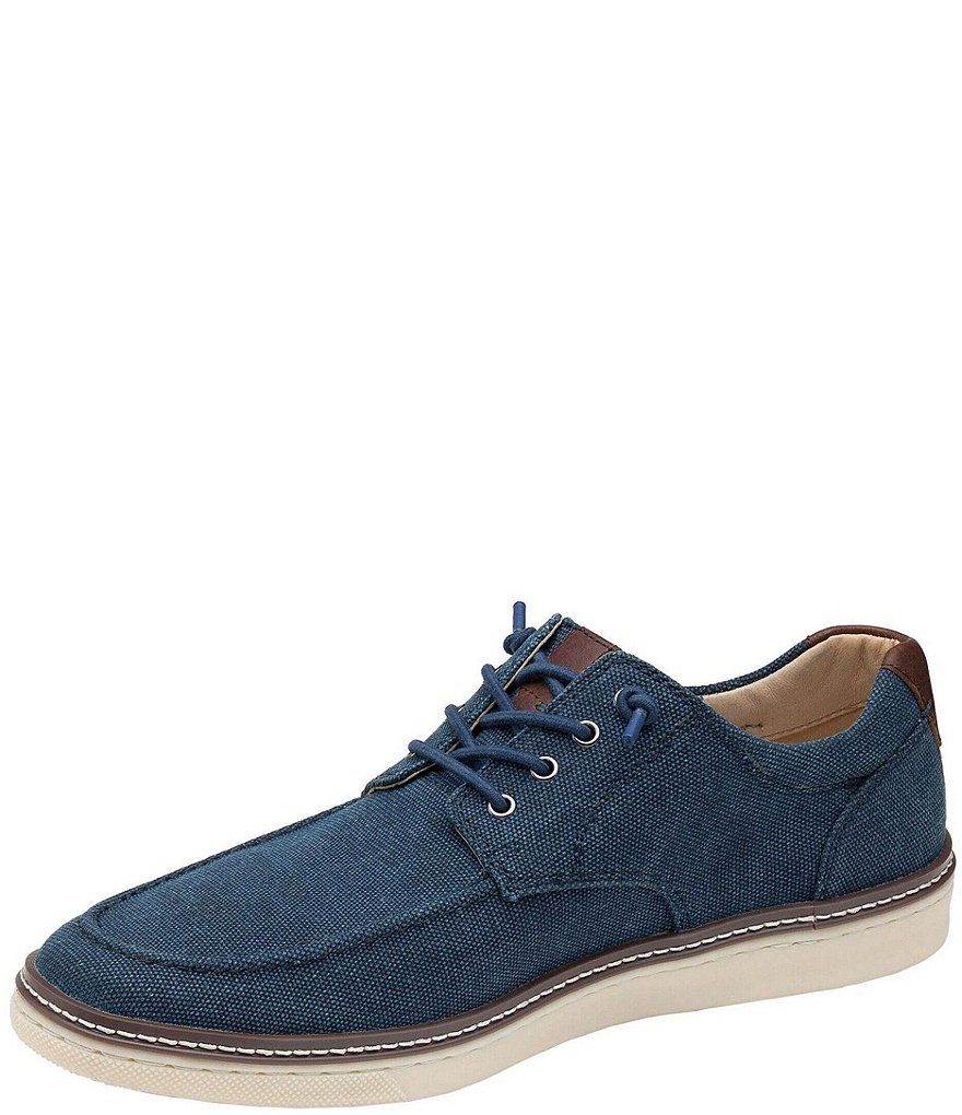 Johnston & Murphy Men's McGuffey Canvas Elastic Lace Slip-Ons