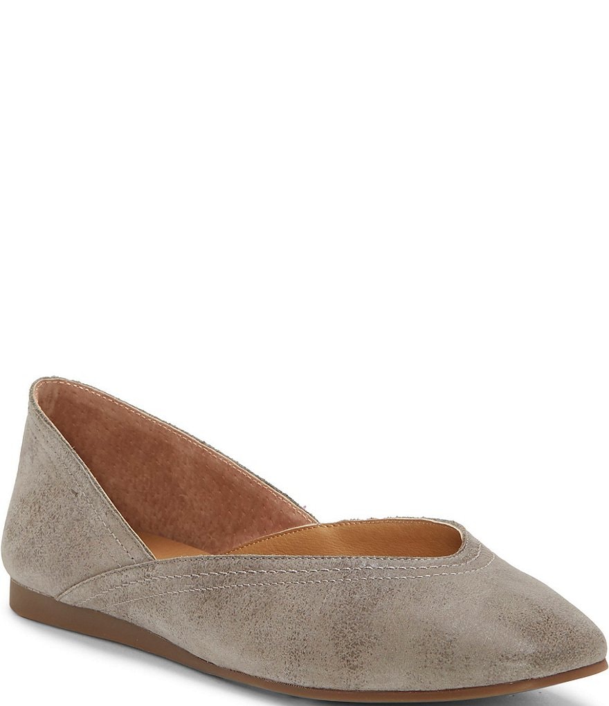Lucky Brand Alba Leather Flats