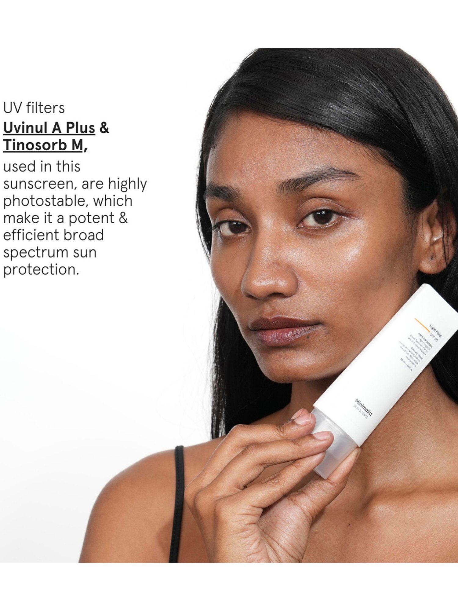 Minimalist Light Fluid SPF 50 Face Sunscreen - 50 ml