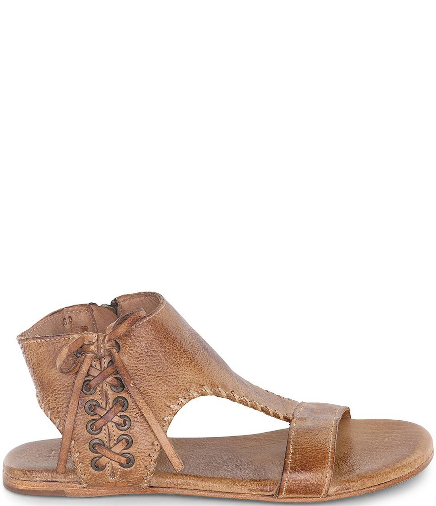 Bed Stu Nina Handwoven Leather Flat Sandals