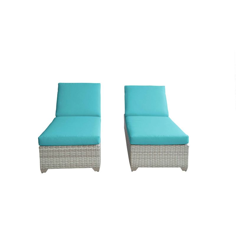 2pc Patio Chaise Lounge - Patio Festival