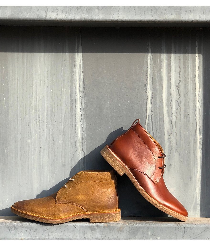 Flag LTD. Men's Rambler Suede Leather Chukka Boots