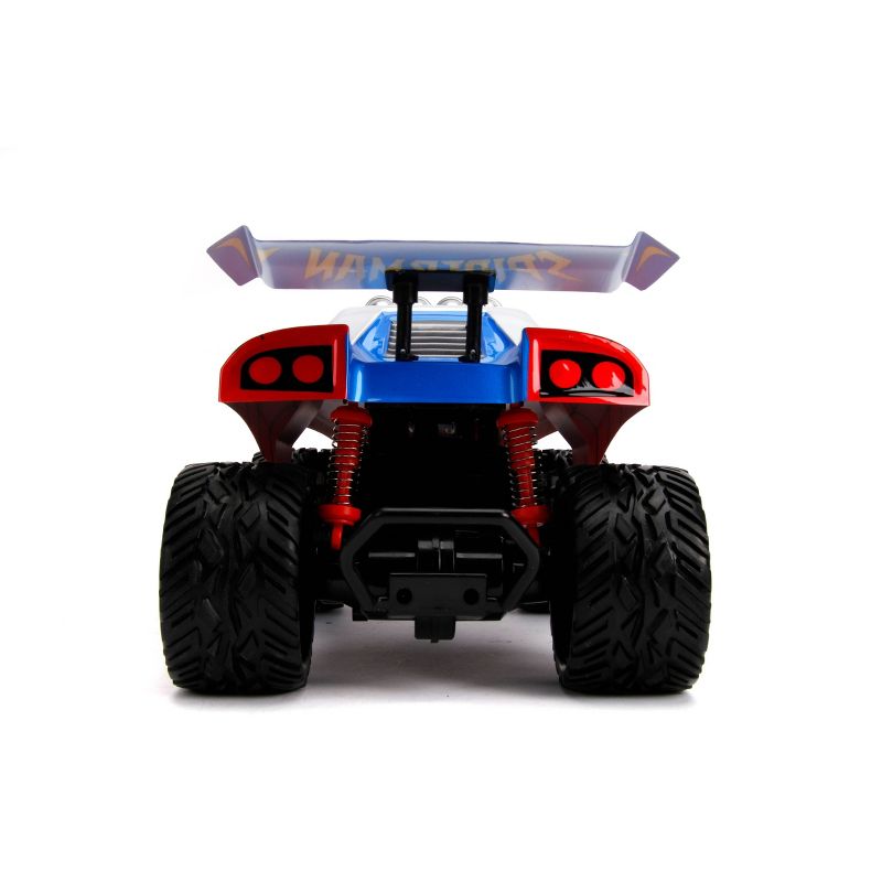 Jada Toys Marvel Spider-Man Buggy Remote Control Vehicle 1:14 Scale - Glossy Red