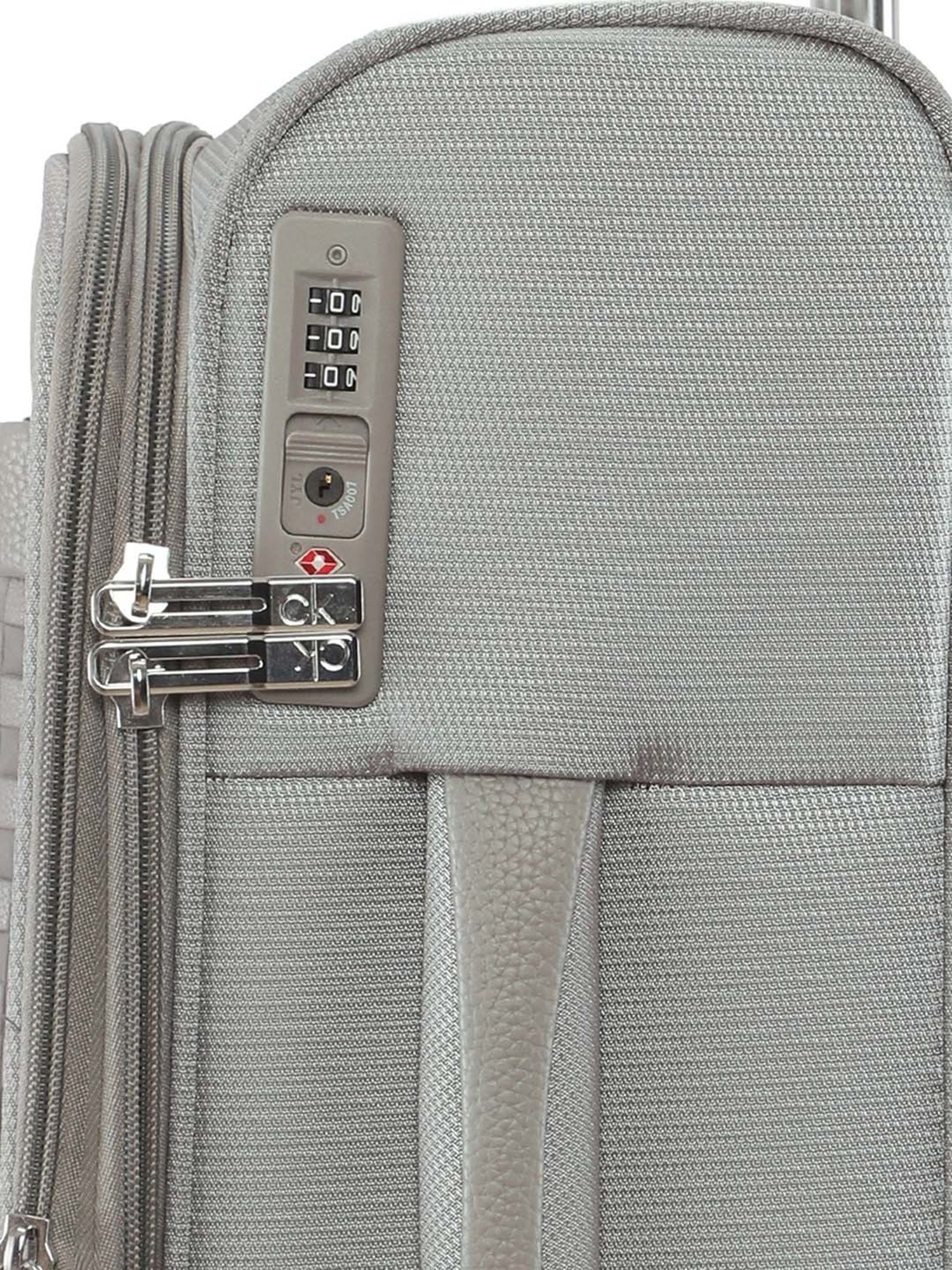 CALVIN KLEIN Stone 8 Wheels Small Soft Cabin Trolley Bag 40cm