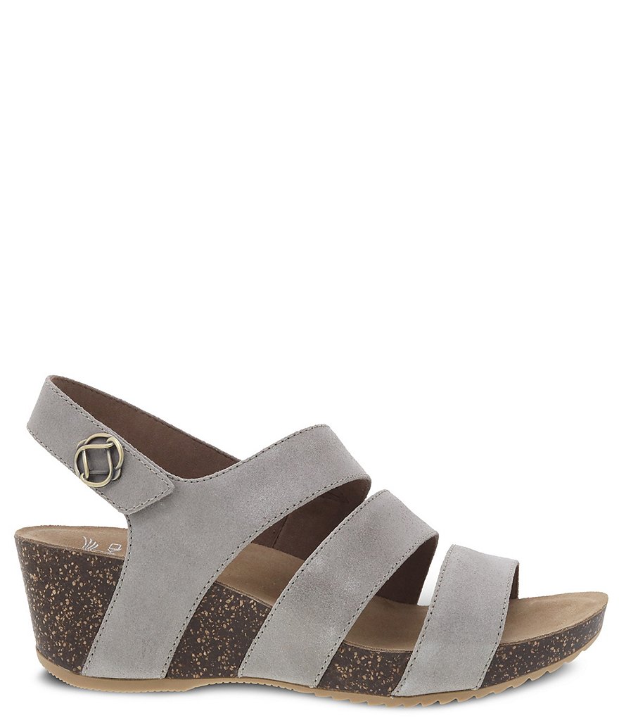 Dansko Stacey Banded Wedge Sandals
