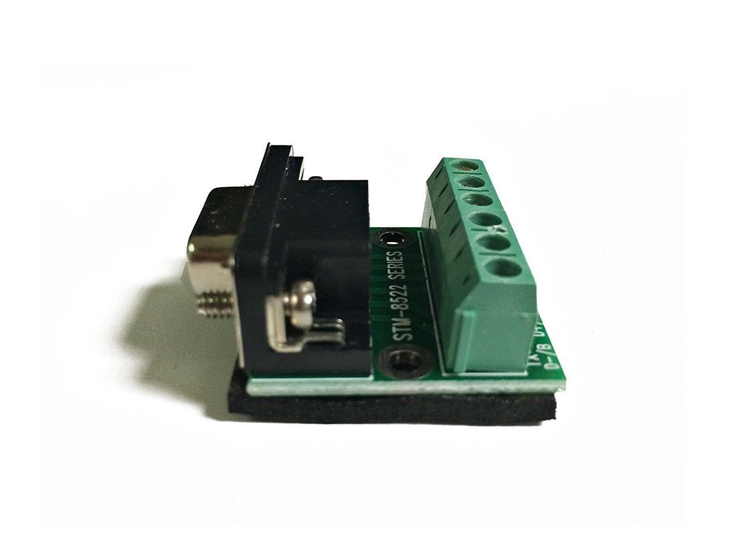 RS422 RS485 Serial DB9 to Terminal Block Adapter