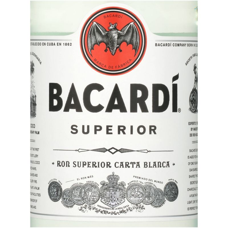 Bacardi Superior White Rum - 375ml Bottle