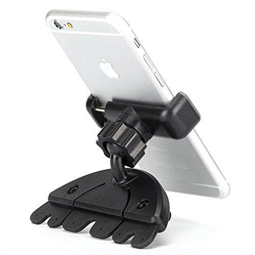 High Quality CD Player Slot Car Mount Phone Holder Dock for T-Mobile HTC One M9 - T-Mobile LG G Flex - T-Mobile LG G Stylo - T-Mobile LG G2 - T-Mobile LG G3 - T-Mobile LG G4