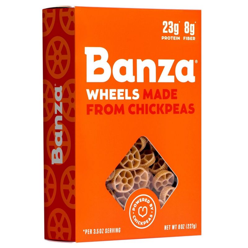 Banza Chickpea Pasta Wheels 8 Oz