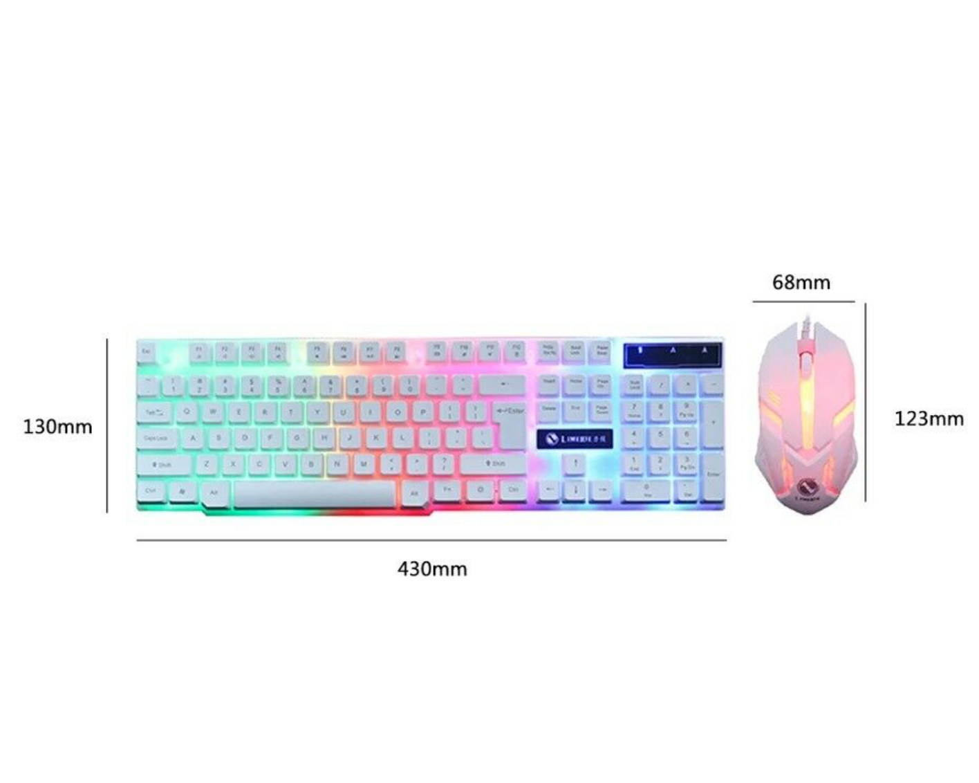 Glorious Modular Mechanical Gaming Keyboard (GMMK)- Barebone Edition (DIY Assembly Required) (Full Size, Black) + Glorious Black Aura Keycaps (Bundle)