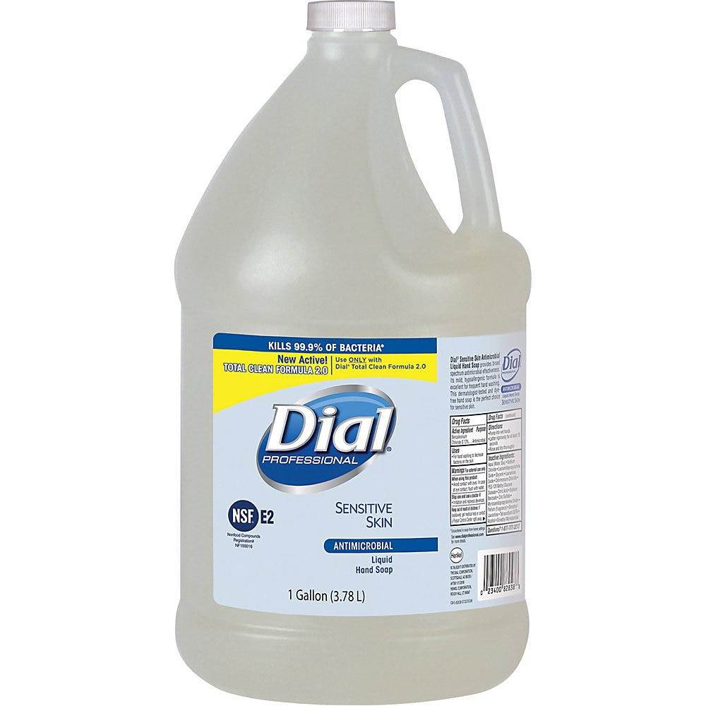 Sensitive Skin Antimicrobial Soap, Floral Scent, 1 gal Bottle