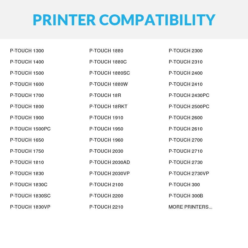 Speedy Inks - 8pk Compatible Brother Replacement