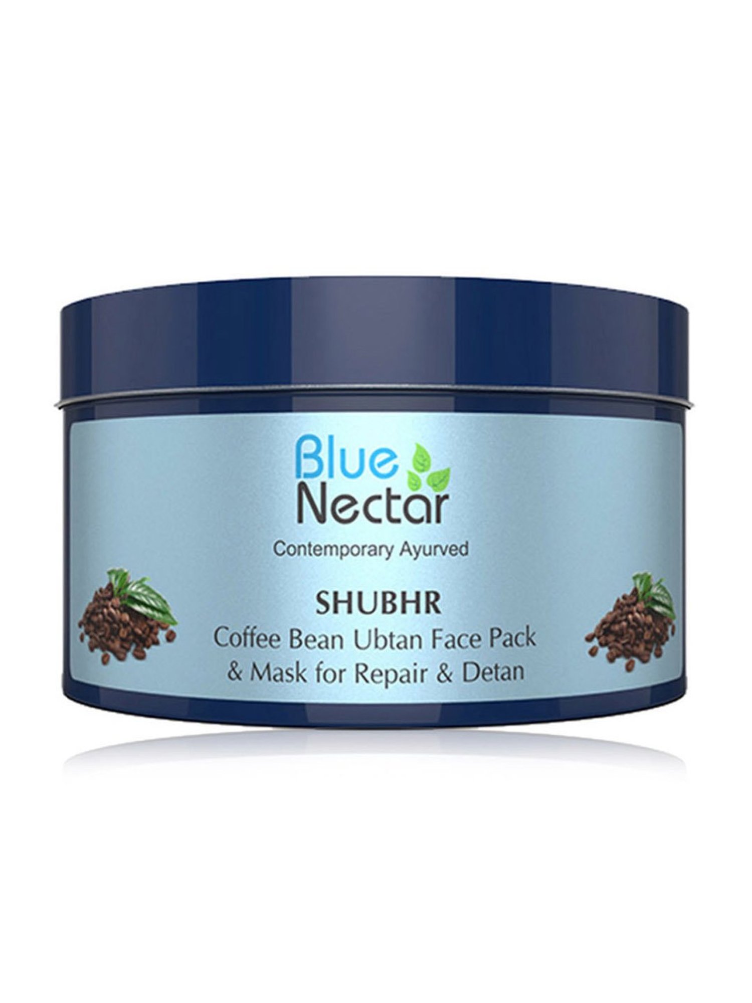 Blue Nectar Coffee Bean Ubtan Face Pack & Mask - 100 gm