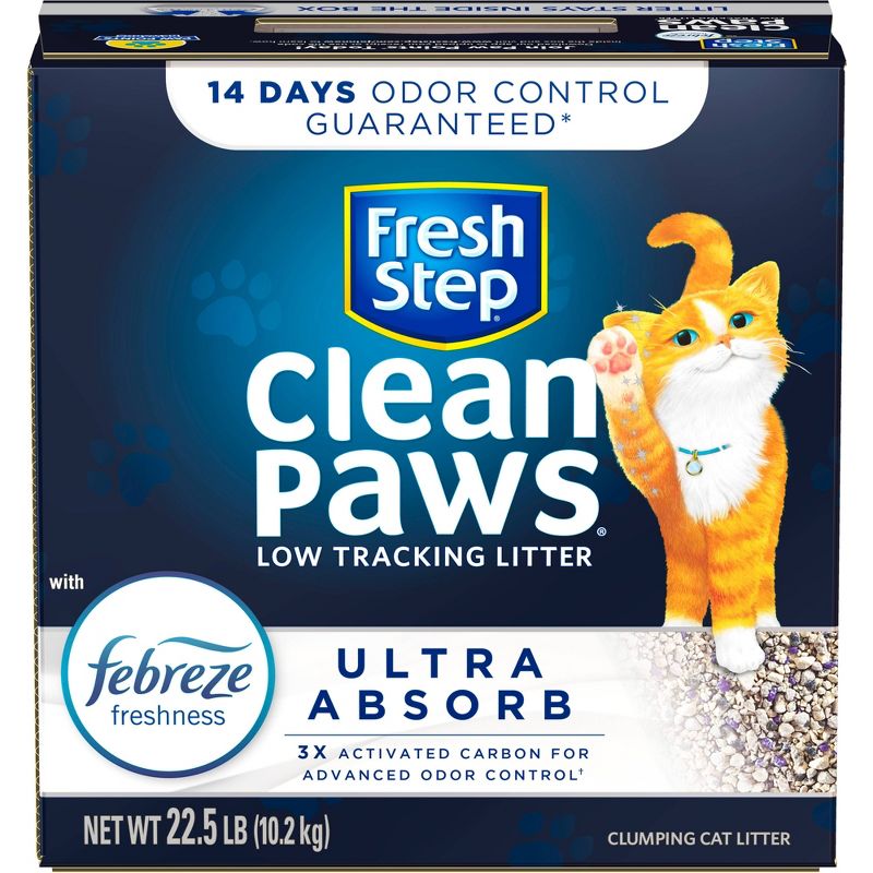 Fresh Step Clean Paws Ultra-Absorb - 22.5lbs