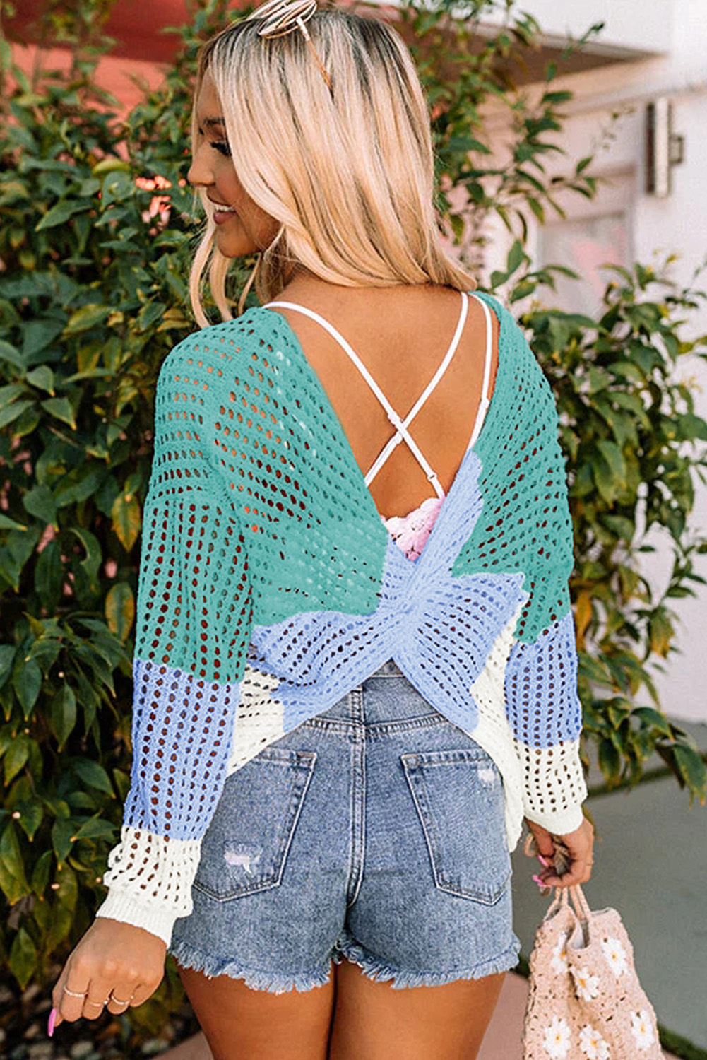 Gibson & Latimer Jewel Neck Basic Stripe Tee