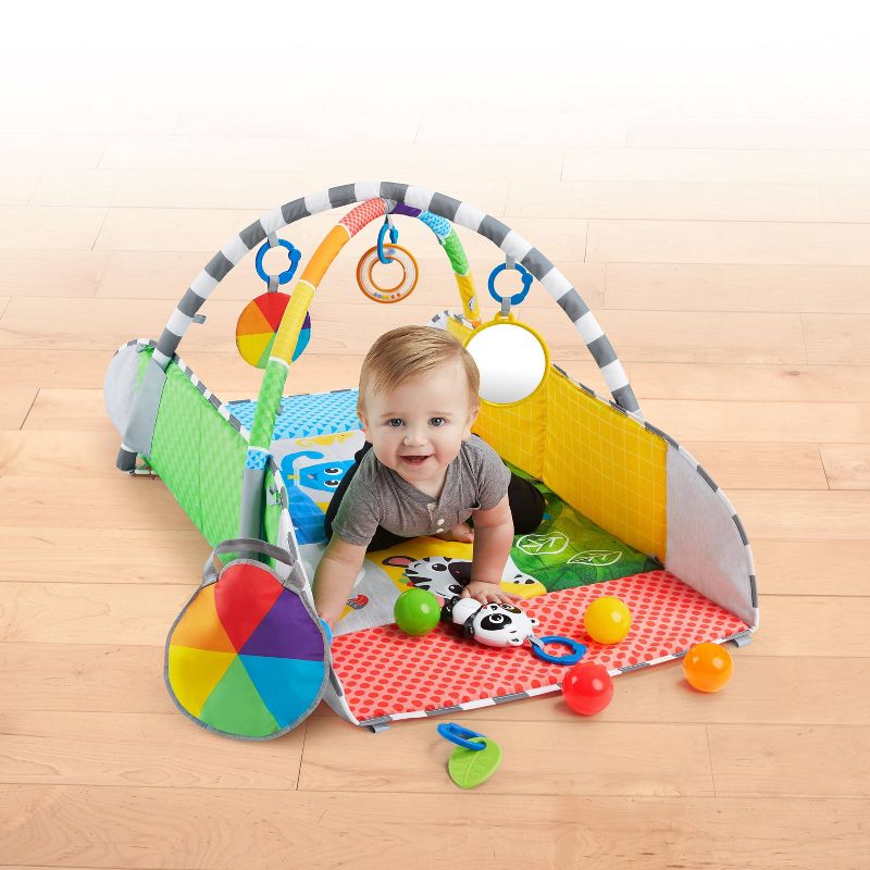 Baby Einstein Patch's 5-in-1 Activity Play Gym & Ball Pit -  Color Playspace