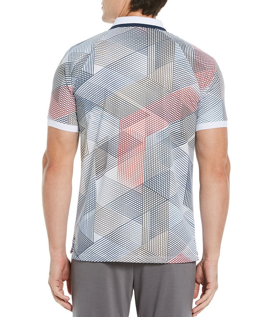 Cutter & Buck Big & Tall Prospect Textured Performance Stretch Short-Sleeve Polo Shirt