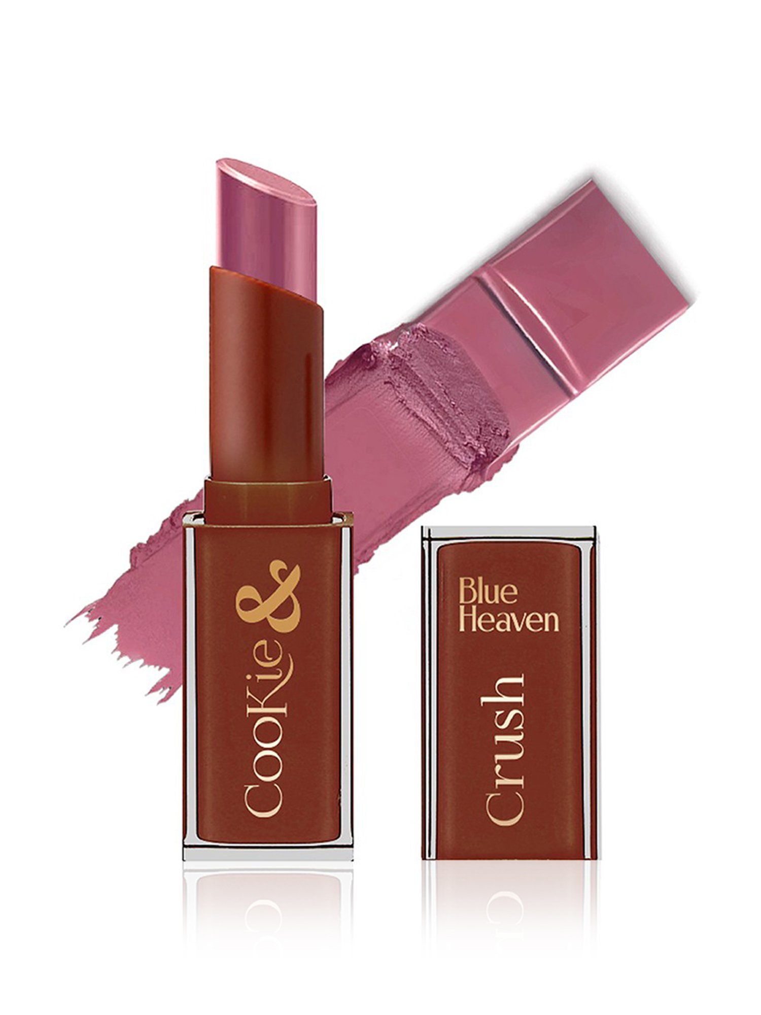 Blue Heaven Cookie & Crush Chocolate-Flavored Matte Lipstick Caramel Cravings - 3.4 gm