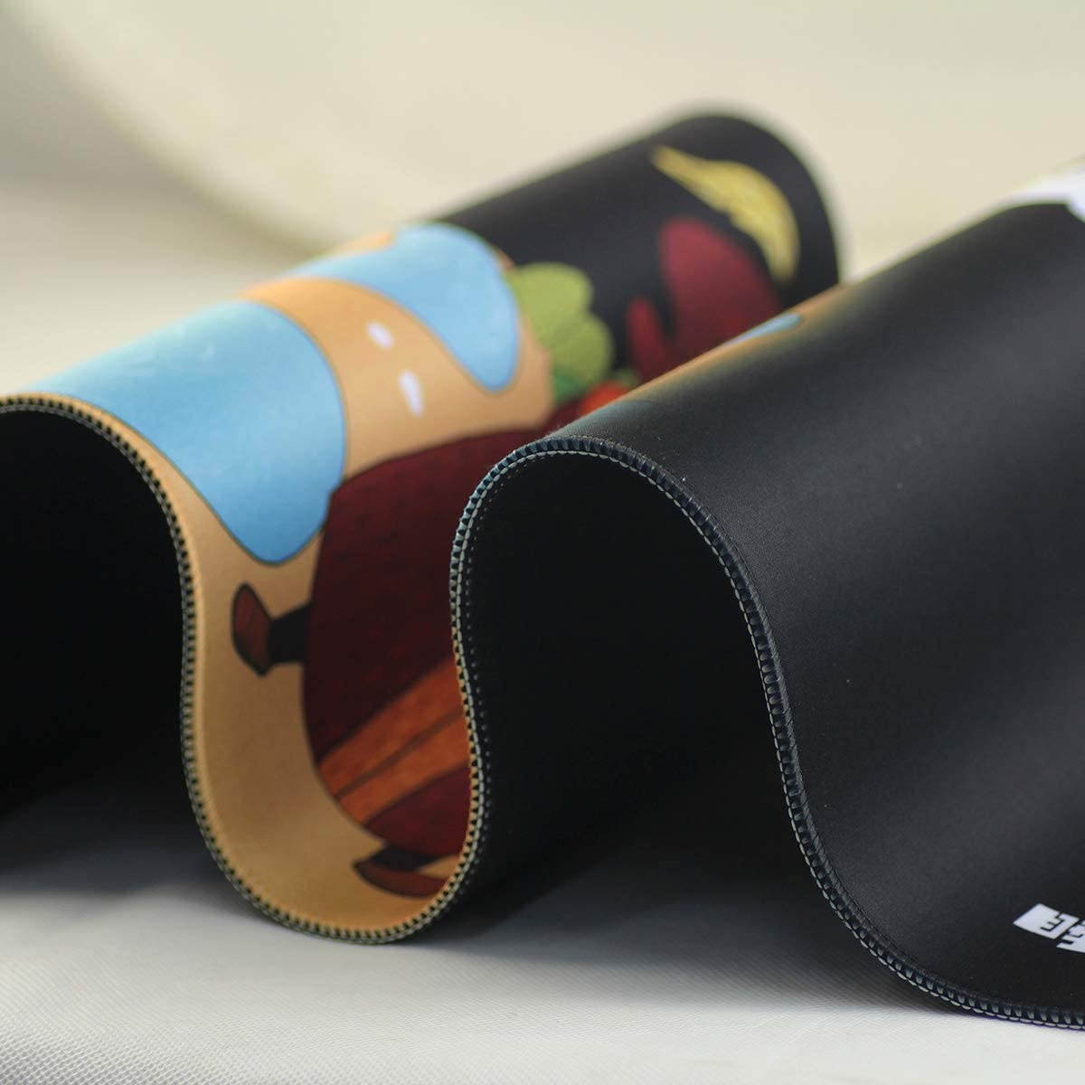 Large Gaming Mouse Pad with Nonslip Base|Extended XXL Size, Heavy|Thick, Comfy, Waterproof & Foldable Mat for Desktop, Laptop, Keyboard, Consoles & More|Enjoy Precise (Vinci)