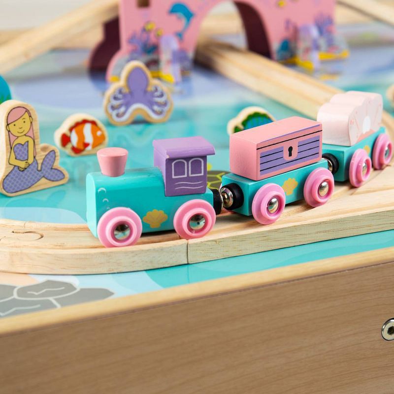 Bigjigs Rail Mermaid Train Table