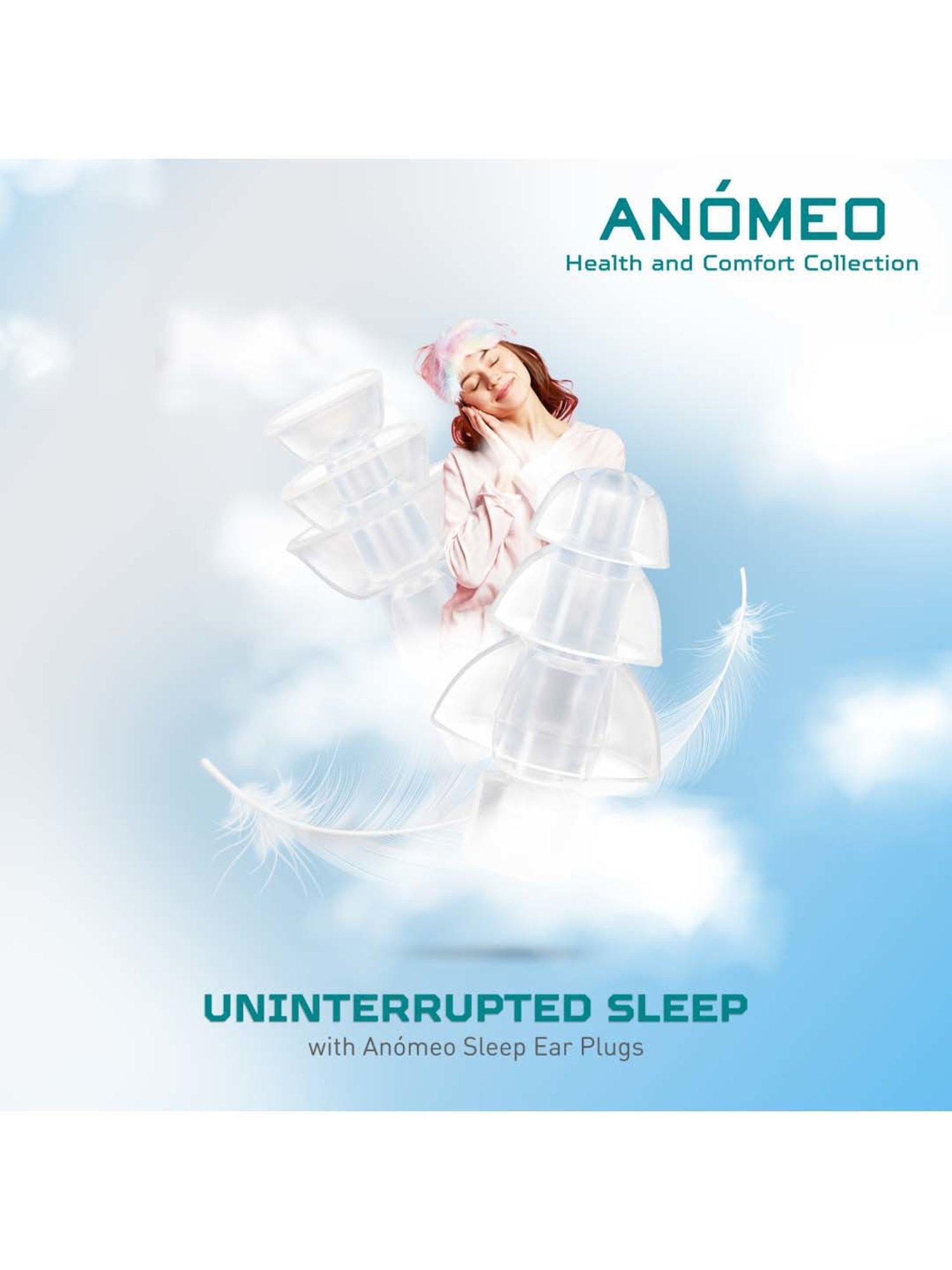 Anomeo White Ear Plug