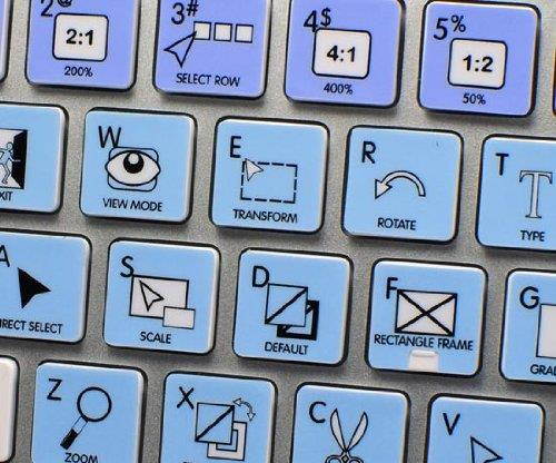 ADOBE INDESIGN GALAXY SERIES STICKER FOR KEYBOARD APPLE SIZE