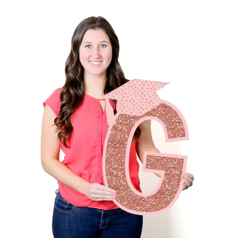 Big Dot of Happiness Gold Glitter 2021 Party Straws - No-Mess Real Gold Glitter Cut-Out Numbers & Decorative Graduation Paper Straws - Set of 24