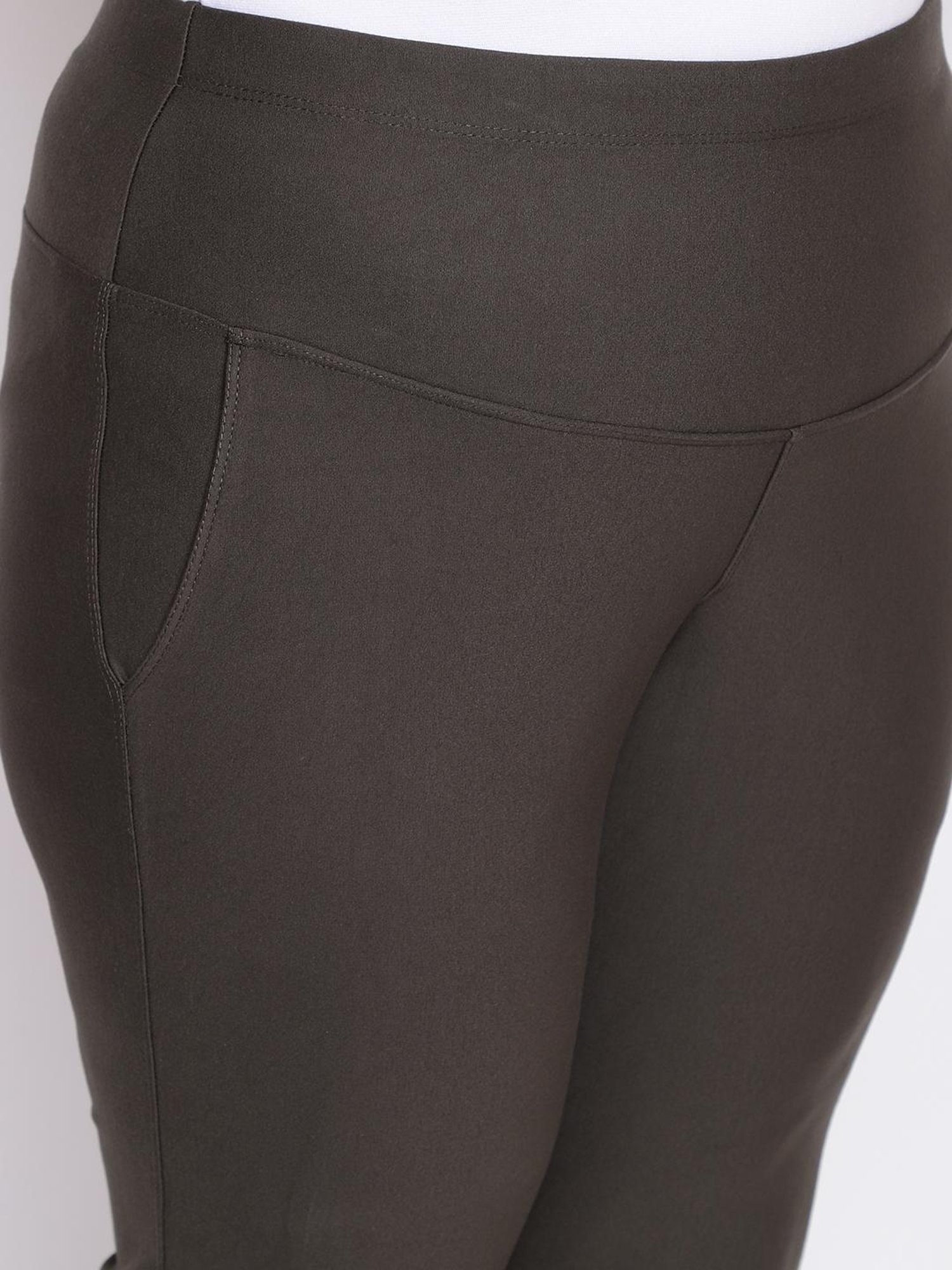 Amydus Brown Bootcut Jeggings